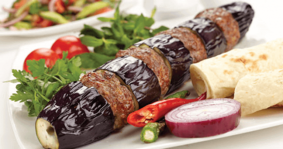Patlıcan Kebap (2 Şiş) | 550,00